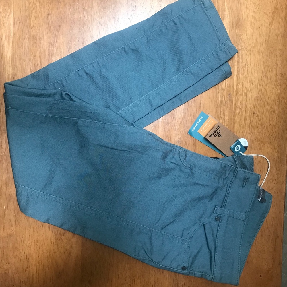 Prana Starling Green Carlotta Crop size 10
